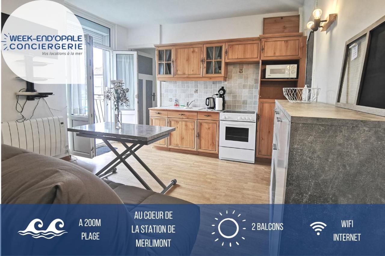 Appartement Le Bord De Plage Merlimont Exterior photo